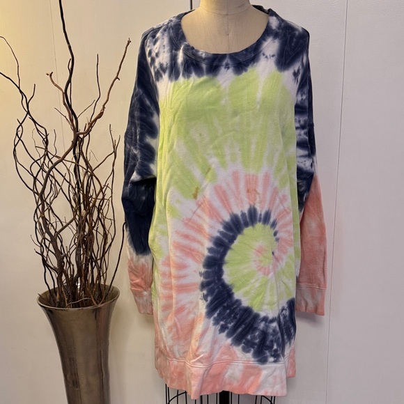 Old Navy Tops - Old Navy Multicolor Tie-Dye sweater tunic